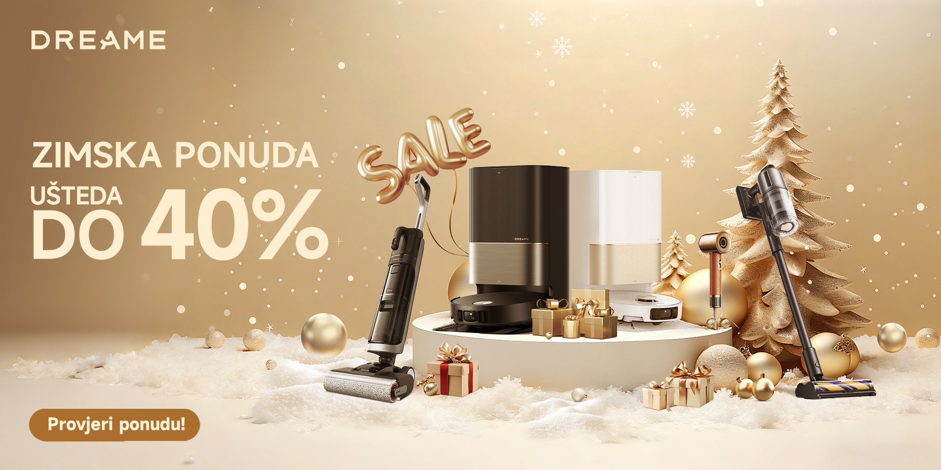 Dreame zimska ponuda usisavača